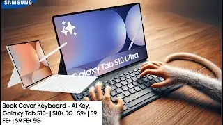 Samsung Galaxy Tab S10 Ultra Book Cover Keyboard Unboxing