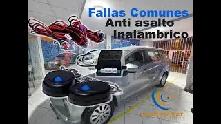 Fallas problemas con antiasalto inalambrico | trabagas inalambrico