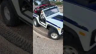 ￼ Ford Bronco on the￼ beach and have fun yall. #4x4 #offroad #subscribe 
