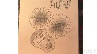 Islamic drawing 🩷💞#islamicdrawing #art #calligraphy 