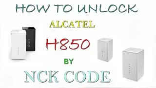 How to Unlock Alcatel H850 by NCK Code