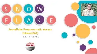 Snowflake Admin Series:  Snowflake Creating PAT Using Snowsight| Rajiv Gupta Learn Everyday