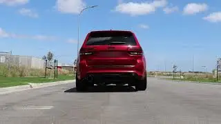 JEEP GRAND CHEROKEE SRT EXHAUST REV AND FLYBY