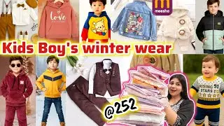 Зимняя одежда для мальчиков Meesho Kids 💕 От 252 ₹ | Зимняя коллекция для мальчиков 💕 Meesho