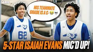 5⭐️ Duke freshman Isaiah Evans Mic'd Up 🎤🔥 Wins MVP at NC Top 80 😈