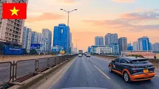 Ha Noi 4K | Crazy Busy Traffic in Vietnam