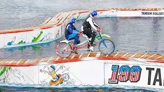 How we got the FASTEST time at the tandem bike race
