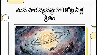 380 కోట్ల ఏళ్ల క్రితం గ్రహాలు ఎలా ఉండేవి? 😮🪐 | Planets Then vs Now Telugu