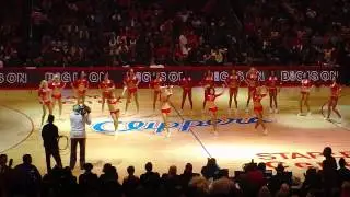 Clippers Spirit Dance Team - Intro Routine - 10.31.13
