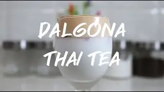 Dalgona Style Thai Tea - Oakirista