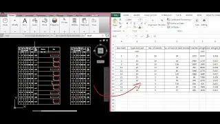 13- How To Export Table From Autocad To Excel-كيفية تصدير جدول من الكاد للاكسيل