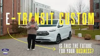 The All-Electric E-Transit Custom ┃Peoples Ford