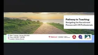 Pathway to Teaching: Navigating the Recruitment Process with HR Professionals (EMSB, LBPSB and NFSB)