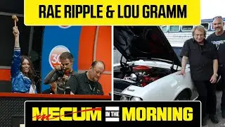 Rae Ripple and Lou Gramm Join Mecum in the Morning Live