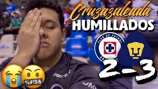 ¡CRUZAZULEADA! 😡😢🤬 Cruz Azul vs Pumas Jornada 17 Vlog Resumen Reacción desde el Estadio.
