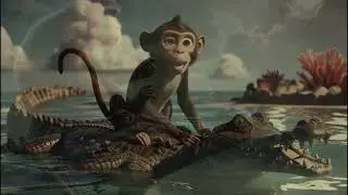 The Monkey and the Crocodile (An epic African tale) in Krio.