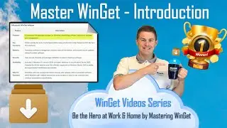 Master WinGet - Introduction (1/9)