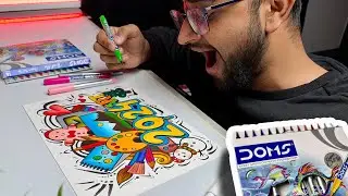 Happy New Year Drawing,  2024,  Doodle Art 😍