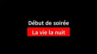 Karaoké - Début de soirée - La vie la nuit - (1988) - Paroles- Lyrics - Letras - Testi