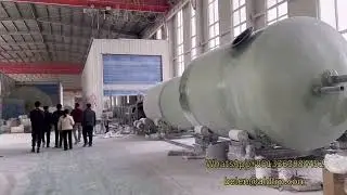 FRP/GRP tanks & towers, can be customized according to drawing