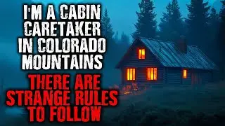 I'm a Cabin Caretaker in Colorado Mountains   There are STRANGE RULES to follow   creepypasta