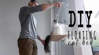 DIY series: floating WINDOW cat bed! | Ragdolls Pixie and Bluebell