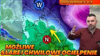 Słabe i chwilowe ocieplenie możliwe po 5 lutego. Jednak znów marznące opady i oblodzenia. Omówienie.