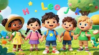 ABC Song for Kids! 🦁🍎 Learn the Alphabet with Cute Animals & Friends | Fun Letter Sounds!