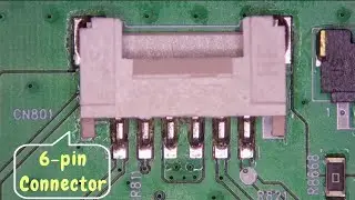 11 6-pin (2mm pitch) Connector - Remove & Resolder