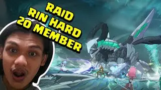 Blue Protocol Star Resonance Rin Dragon Raid Hard 20 member