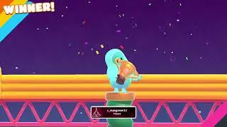 Fall Guys Custom team fight! Team Red, Yellow, Blue!
