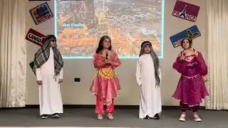 LANDAU SCHOOL. International week. 🇦🇪 UAE  @sheikhs @oriental princesses @arabian dance @ dubai