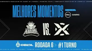 CBLOL 2021: 1&ordf; Etapa - Fase de Pontos | Melhores Momentos (KBM) x (VRX) (1&ordm; Turno) - by Dell Gaming