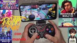 Tutorial como jugar Ricochet Squad con mando para celular