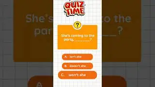 Can You Pass This Question Tag Quiz?