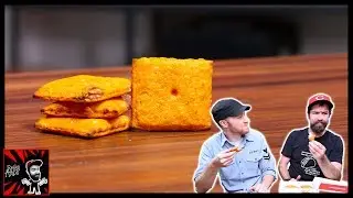 Pizza Hut Cheez-It Stuffed Pizza Taste Test