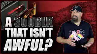A .300 Blackout That Isn't Awful?!? .300 AAC 123gr Power Strike Gel Test