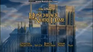 Opening to The Hunchback of Notre Dame: Special Edition 2002 DVD (Reversed Version)