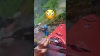 Extreme Water Ride in Kayak
