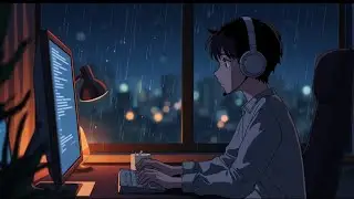 Cozy Rain with Lofi Boy 🎧🌧️ | Chill Night Vibes