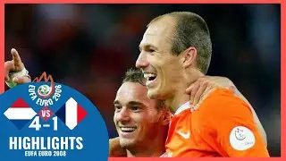 Netherlands vs. France | UEFA EURO 2008 | Epic 4-1 Match Highlights