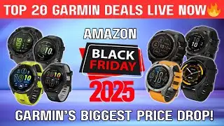 Лучшие предложения Garmin в Черную пятницу 2025 года (снижение цен на Garmin Fenix, Forerunner, E...