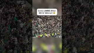 Kelechi Iheanacho sends Celtic fans into BEDLAM with last kick of the game! 😱#celtic #ultras #limbs