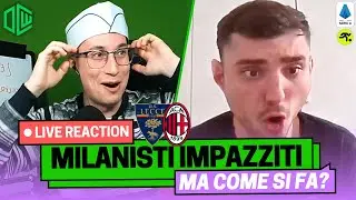 LECCE-MILAN 2-2 LIVE REACTION | 