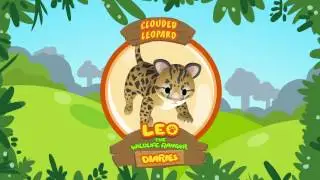 Clouded Leopard - Leo The Wildlife Ranger Animal Diaries | Animal Facts for Kids