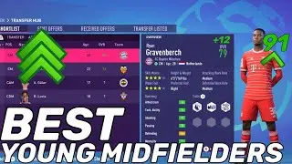 The BEST High Potential MIDFIELDERS in FIFA 23 Career Mode!