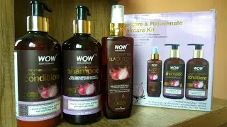 Winter HairCare Routine! Wow Skin Science HairCare Kit!