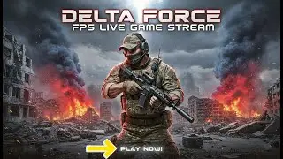🔴 LIVE | Delta Force Ranked &ndash; NO AIM ASSIST Grind TV SHOW LIVE  (