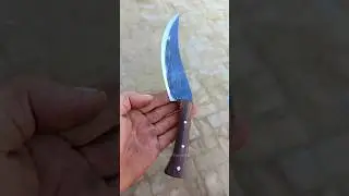 Knife Making out of Rusty Old Nut Bolt #shorts