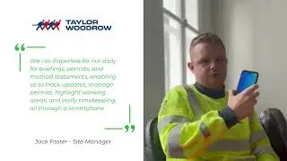Paperless & Taylor Woodrow Customer Success   Newcastle